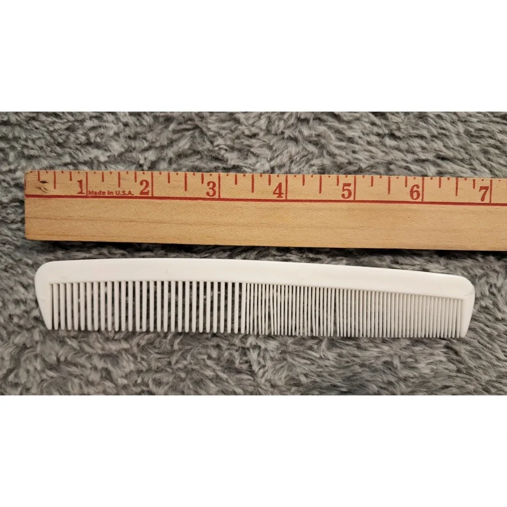 Lot VTG Combs USA Plastic Goody Stanley Foldable Unbreakable Folding 80s 90s
